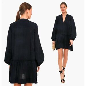 Pomander Place Tuckernuck Dress Ophelia Swim Coverup Mini Lightweight Black M